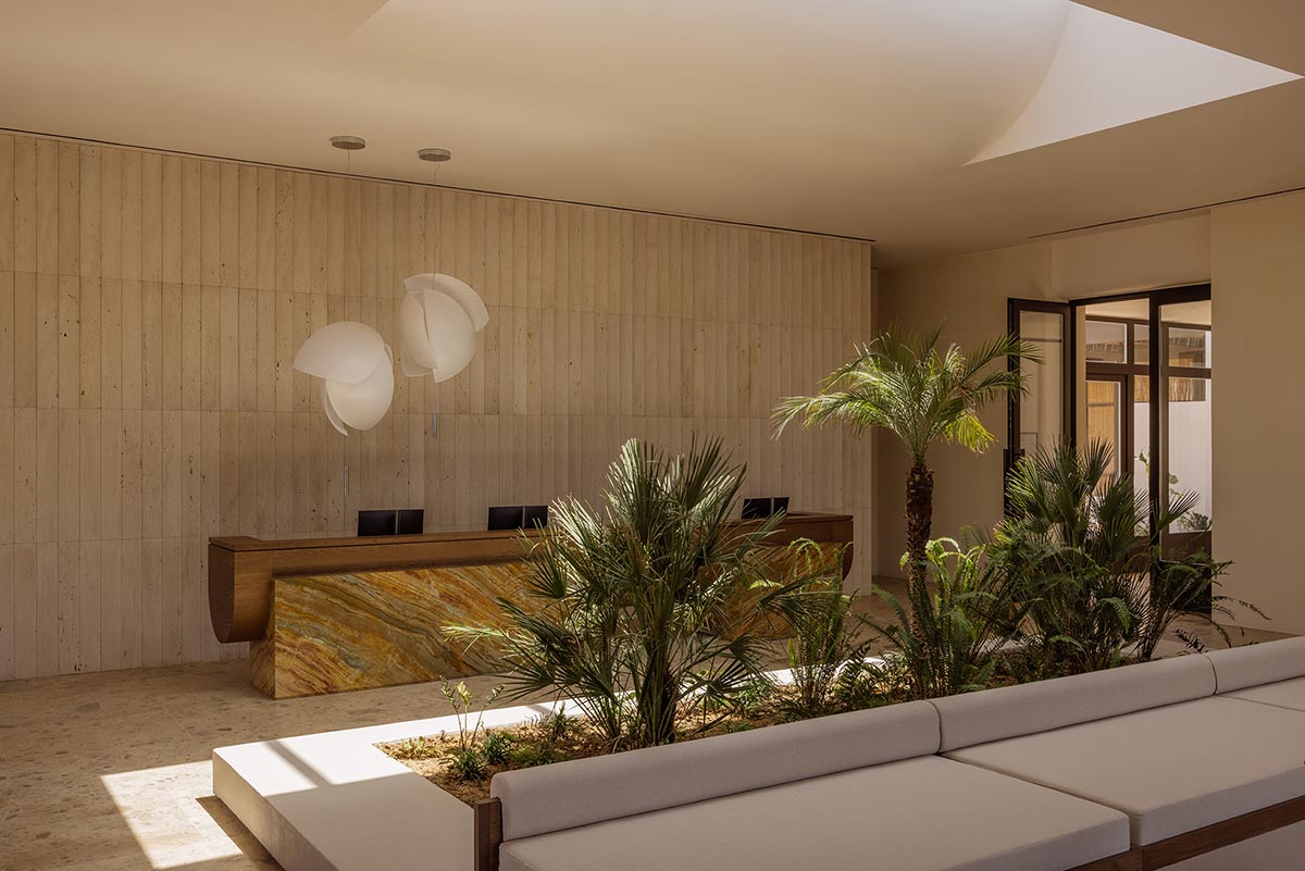 Greek hotel by Block722 combines Mediterranean simplicity with luxurious, nature-inspired design