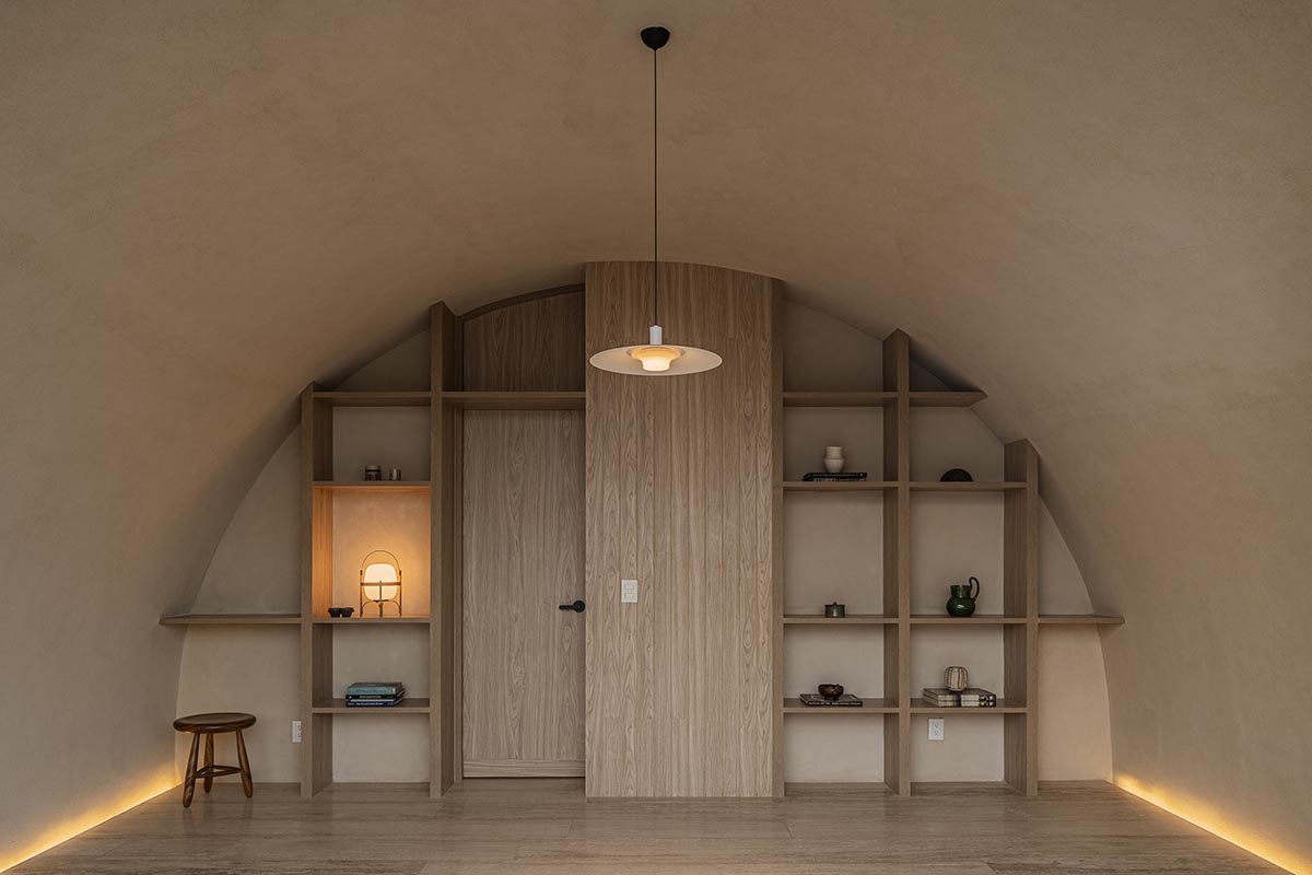 Bloqe Arquitectura designs Mariano Azuela 194 residential building with barrel vaults