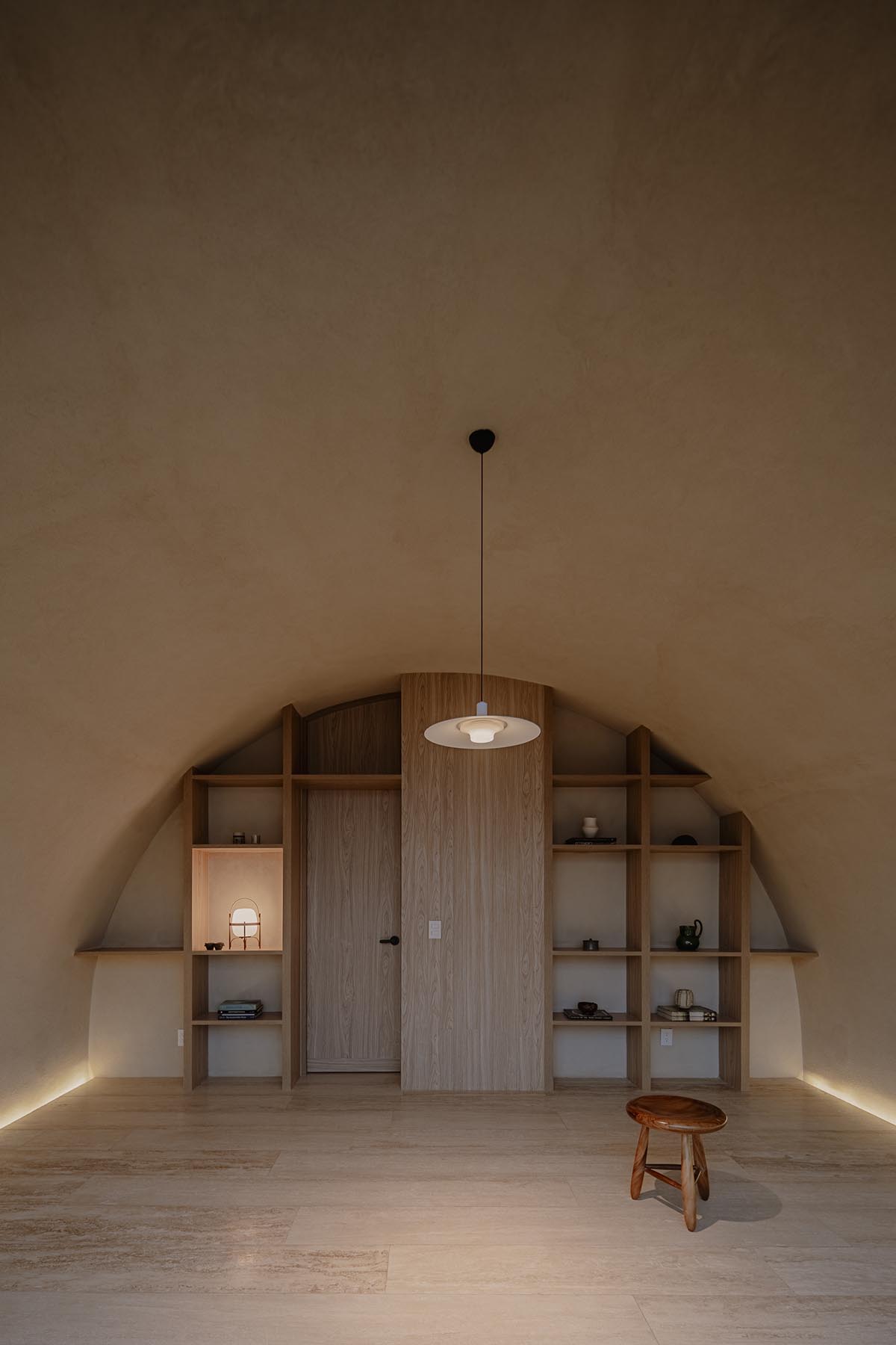 Bloqe Arquitectura designs Mariano Azuela 194 residential building with barrel vaults