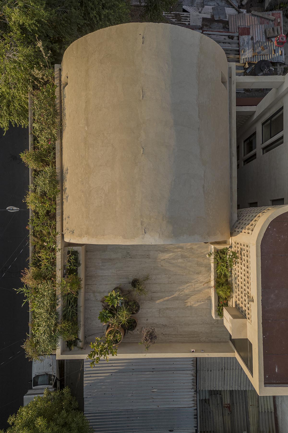 Bloqe Arquitectura designs Mariano Azuela 194 residential building with barrel vaults