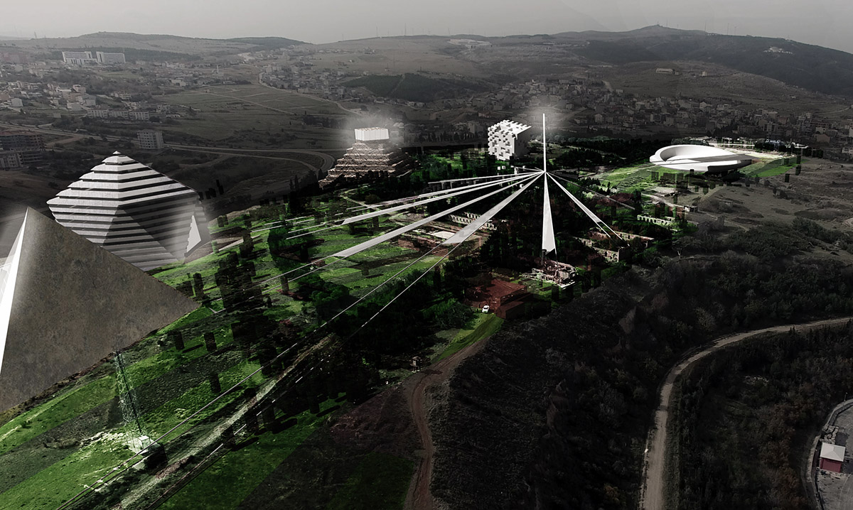 Building Office unveils proposal with scattered buildings for Bandırma Park Competition