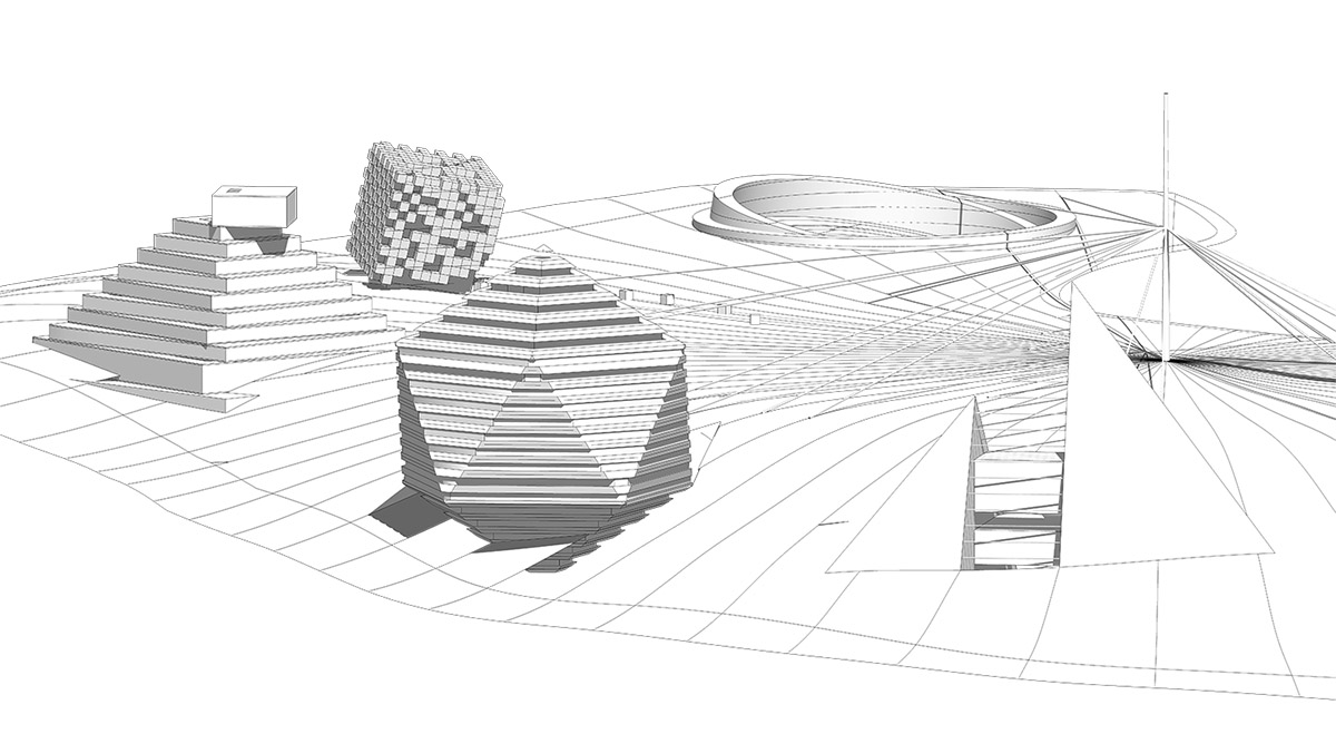 Building Office unveils proposal with scattered buildings for Bandırma Park Competition