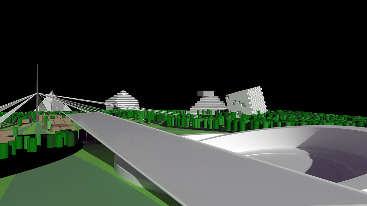 Building Office unveils proposal with scattered buildings for Bandırma Park Competition