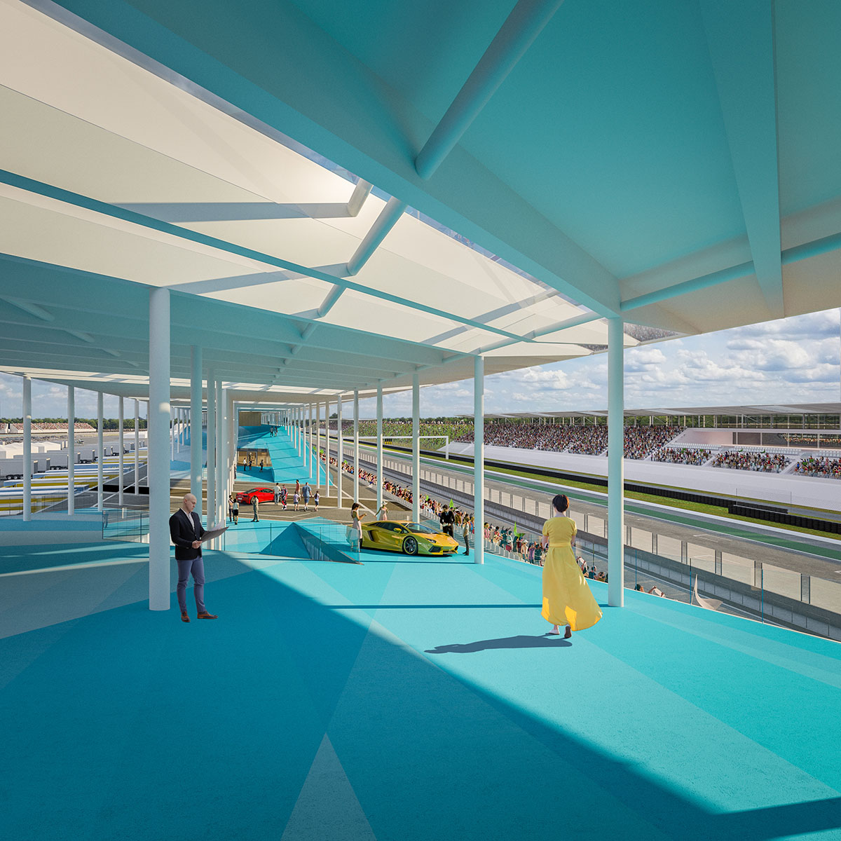 BORD Architectural Studio wins competition to design MotoGP Circuit and Sport Complex in Hungary