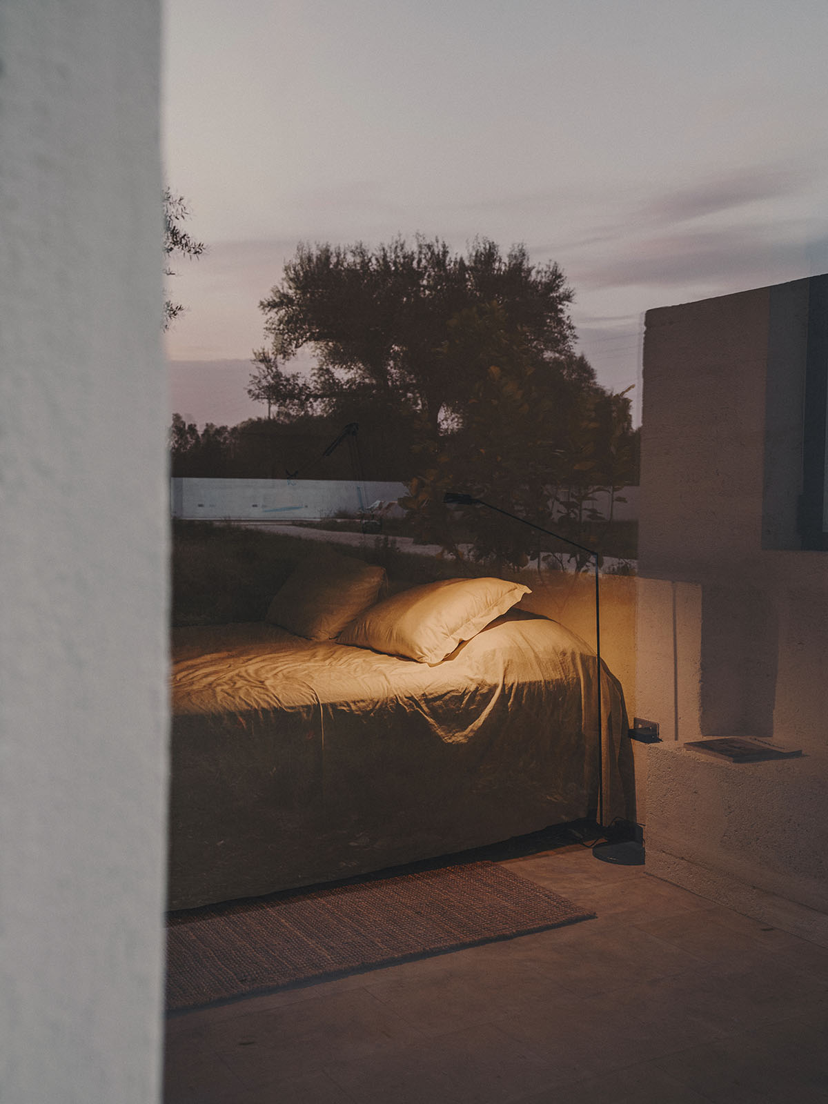 Studio Andrew Trotter converts three white stone country houses into bed and breakfast in Oria