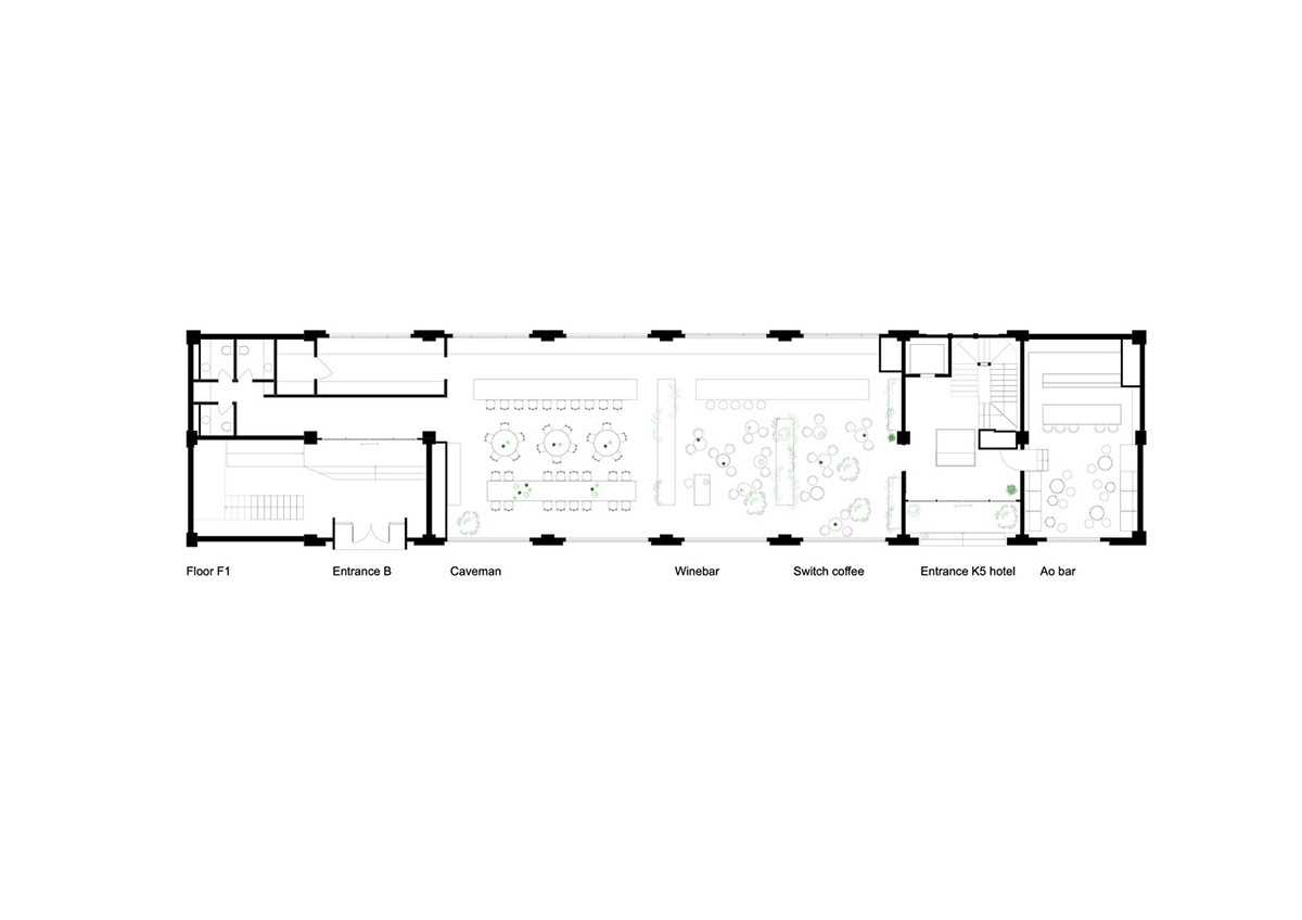K5 Tokyo Hotel interiors combine Swedish minimalism with Japanese elements by Claesson Koivisto Rune
