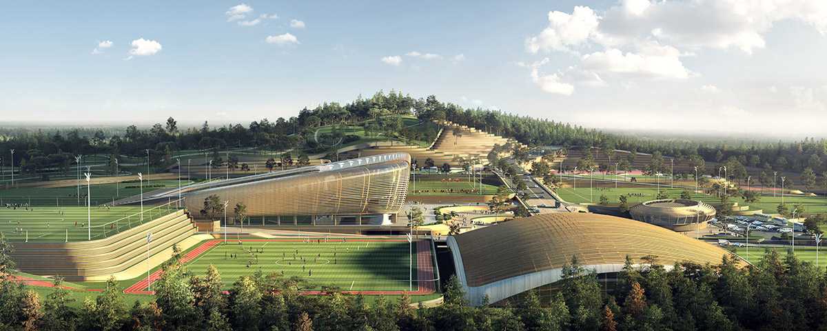 UNStudio designs new National Football Centre in Seoul integrating 