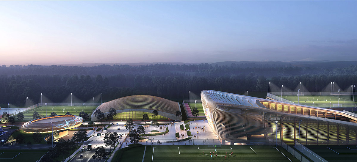 UNStudio designs new National Football Centre in Seoul integrating 