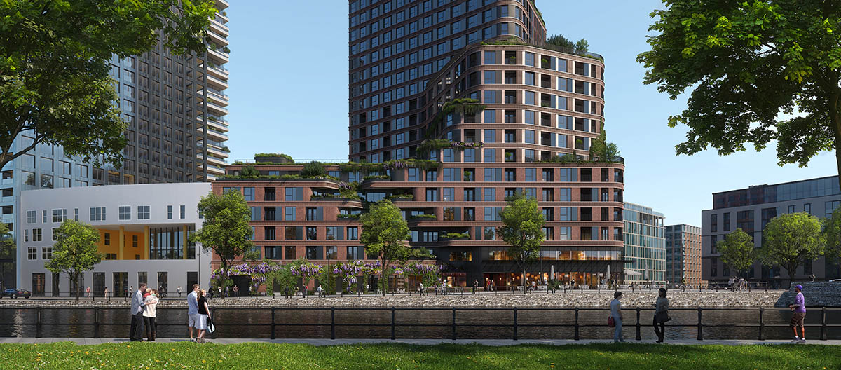 Mecanoo's Brink Tower receives planning permission to create inclusive neighbourhood in Amsterdam