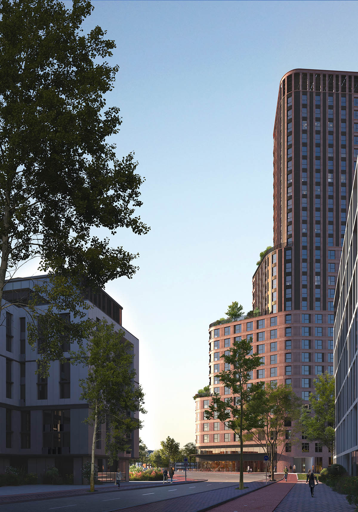 Mecanoo's Brink Tower receives planning permission to create inclusive neighbourhood in Amsterdam