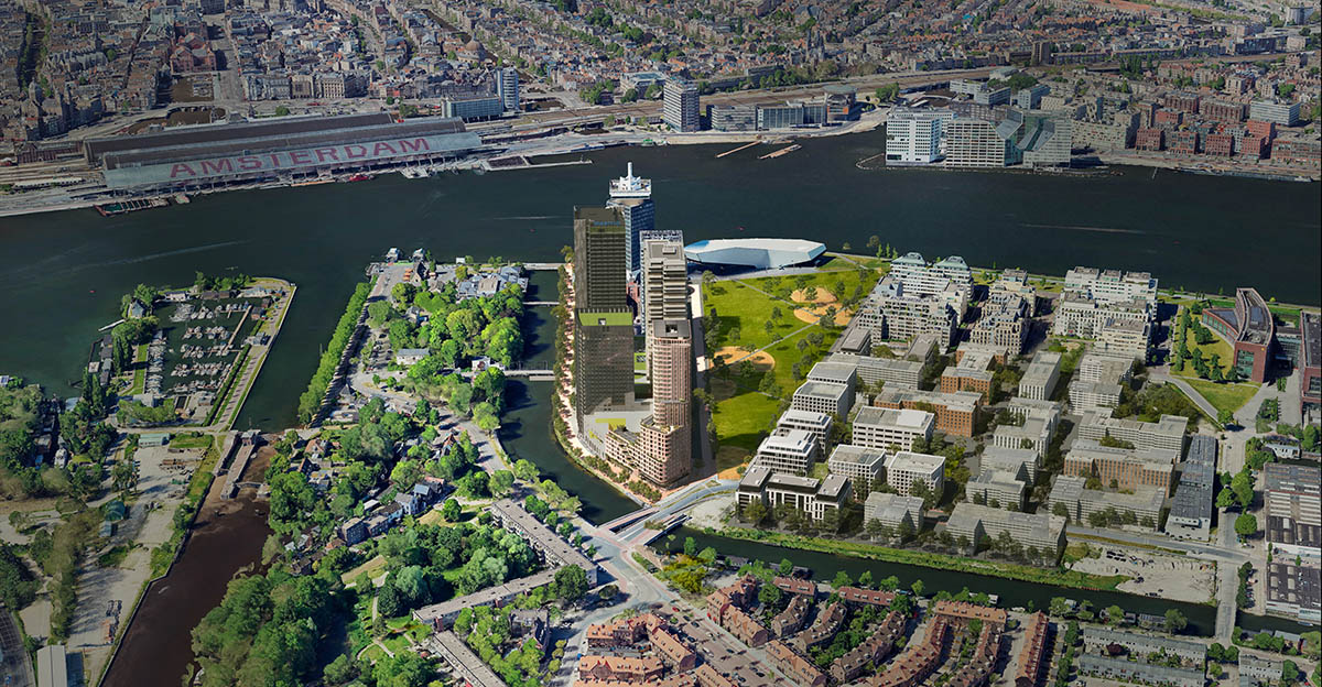 Mecanoo's Brink Tower receives planning permission to create inclusive neighbourhood in Amsterdam