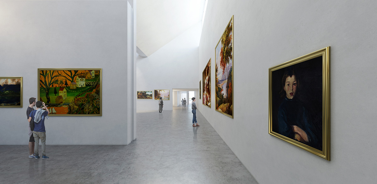 Brooks + Scarpa and KMF Architects reveal design for new expansion of Mennello Museum in Florida