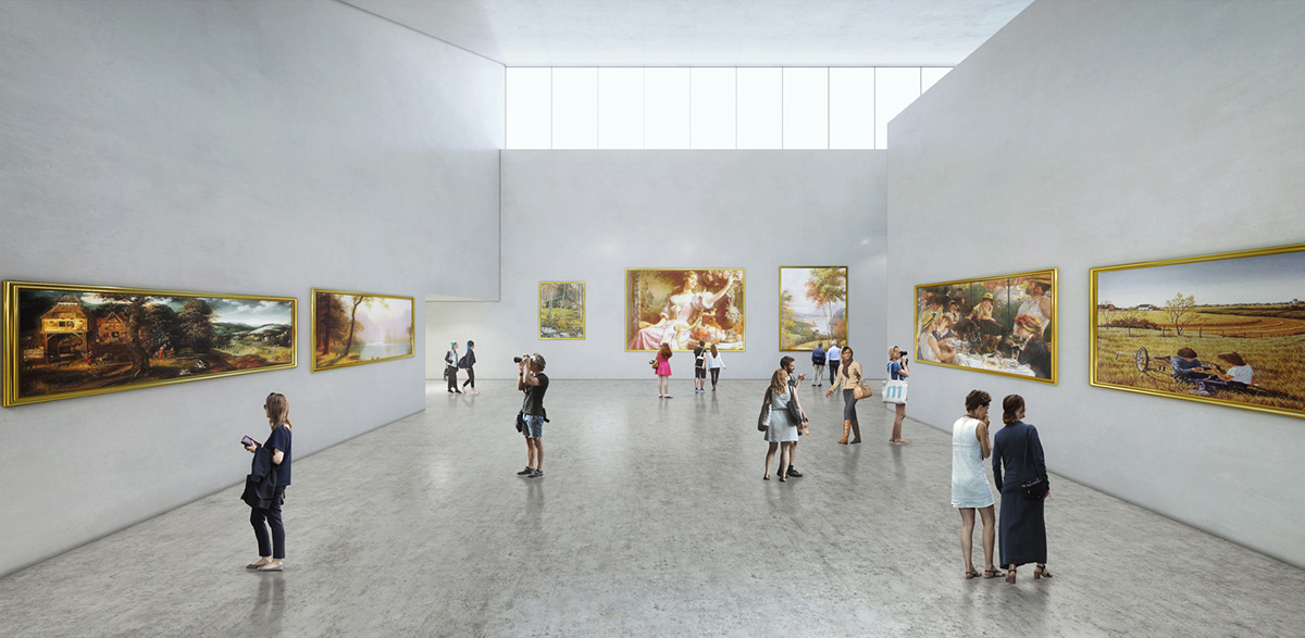 Brooks + Scarpa and KMF Architects reveal design for new expansion of Mennello Museum in Florida