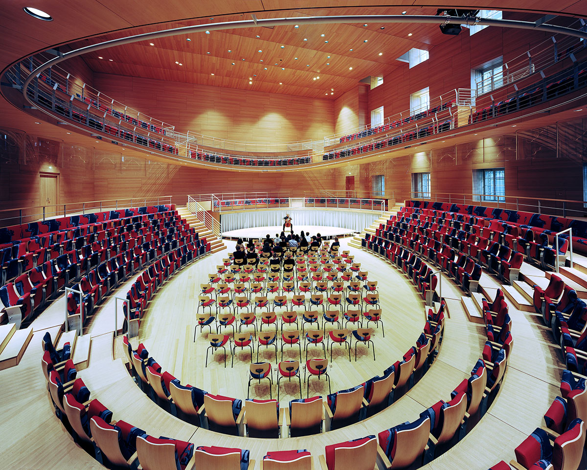 Frank Gehry’s quietly-designed Pierre Boulez Concert Hall opens this week in Berlin