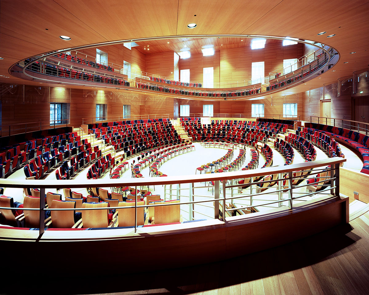 Frank Gehry’s quietly-designed Pierre Boulez Concert Hall opens this week in Berlin