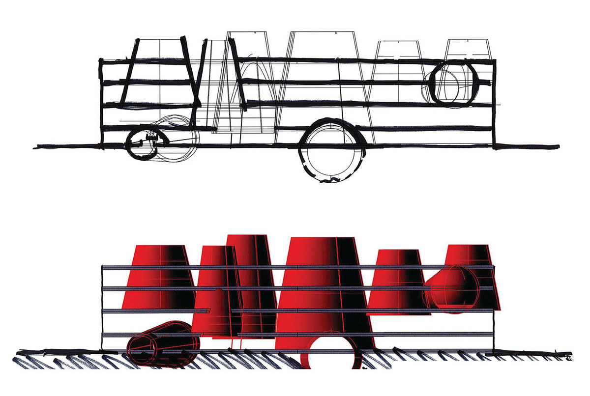 Bernard Tschumi's Exploratorium features copper-clad cones addressing Tianjin's industrial past