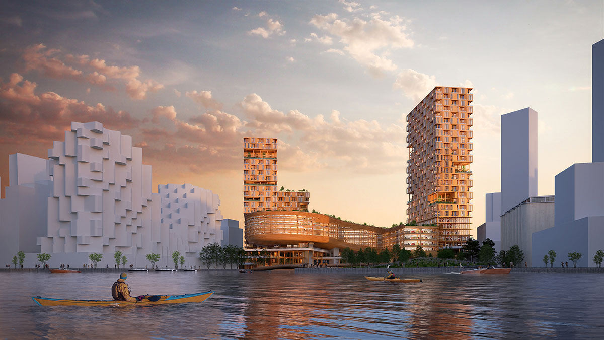 Sidewalk Labs reveals mass timber city designed by Snøhetta and Heatherwick Studio in Toronto