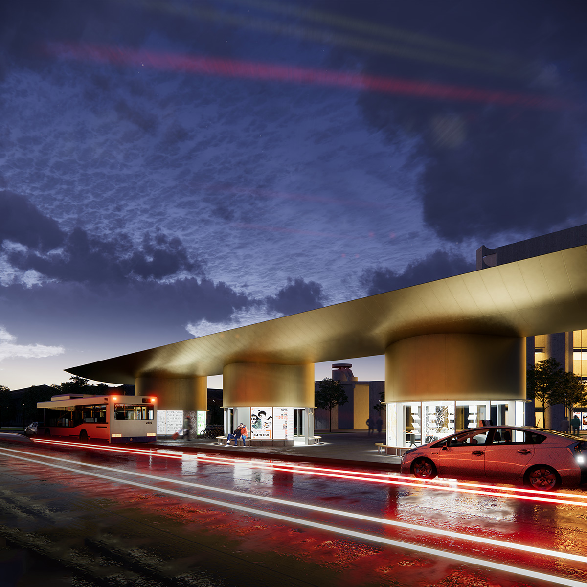 Rhizome wins competition for the renovation of Veliky Novgorod Drama Theatre in Russia