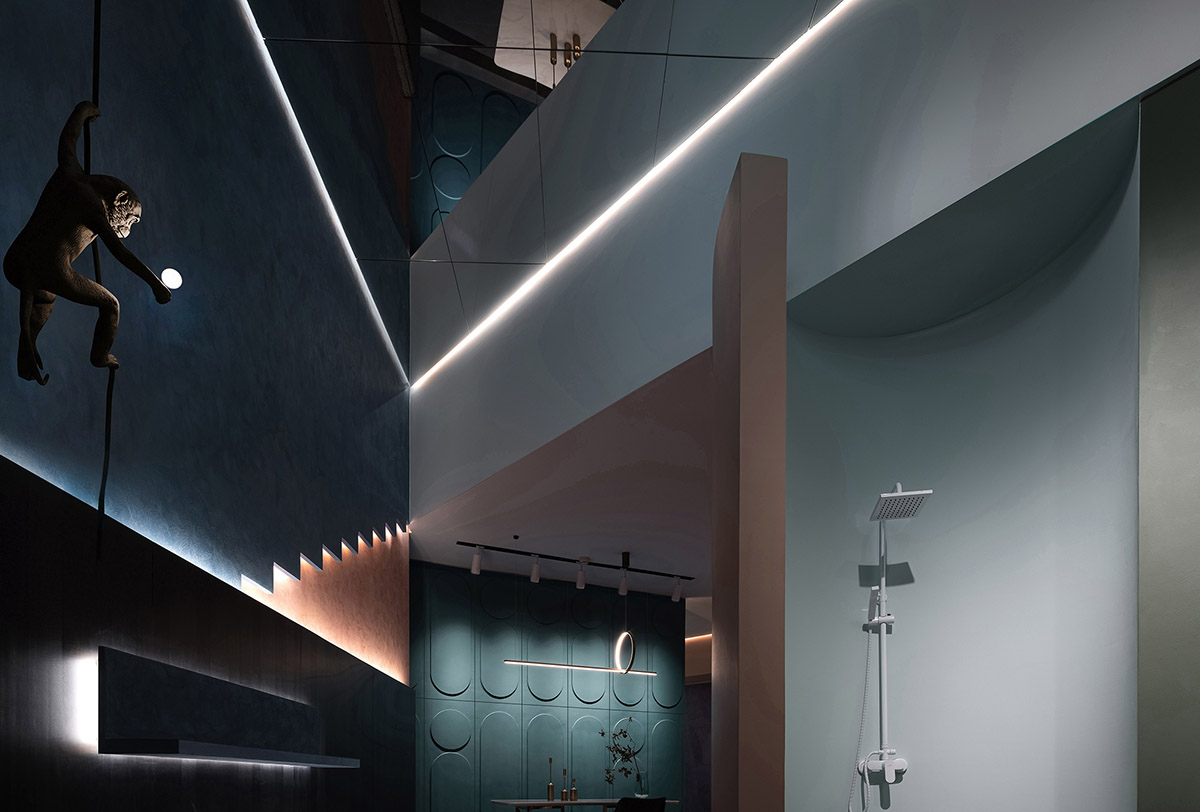 Foshan Topway Design completes flagship store with colorful curved spaces in Foshan, China