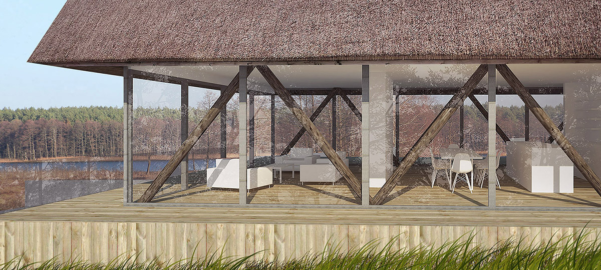 BXBstudio Bogusław Barnaś reveals design for house inspired by Polish wood architecture