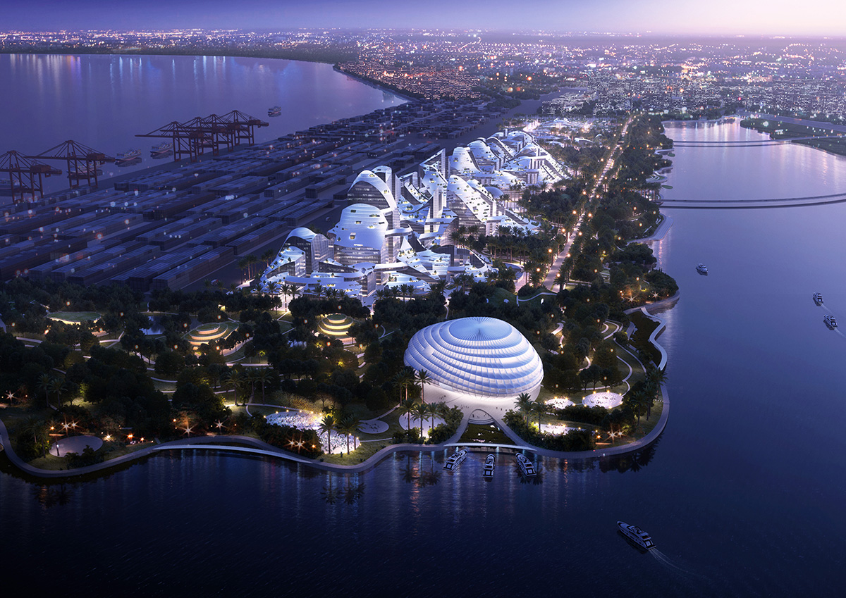 MVRDV releases its competition entry for Tencent headquarters campus in Shenzhen