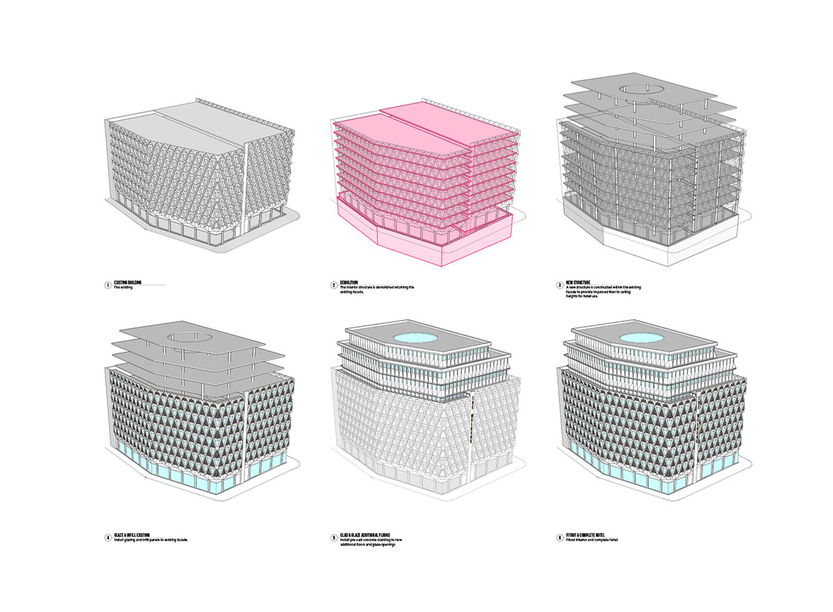 JAA proposes alternative plans to save London’s Brutalist Welbeck Street Car Park