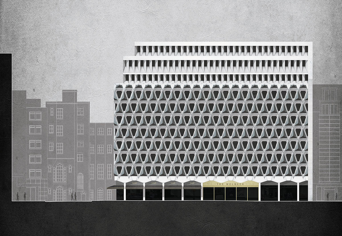 JAA proposes alternative plans to save London’s Brutalist Welbeck Street Car Park
