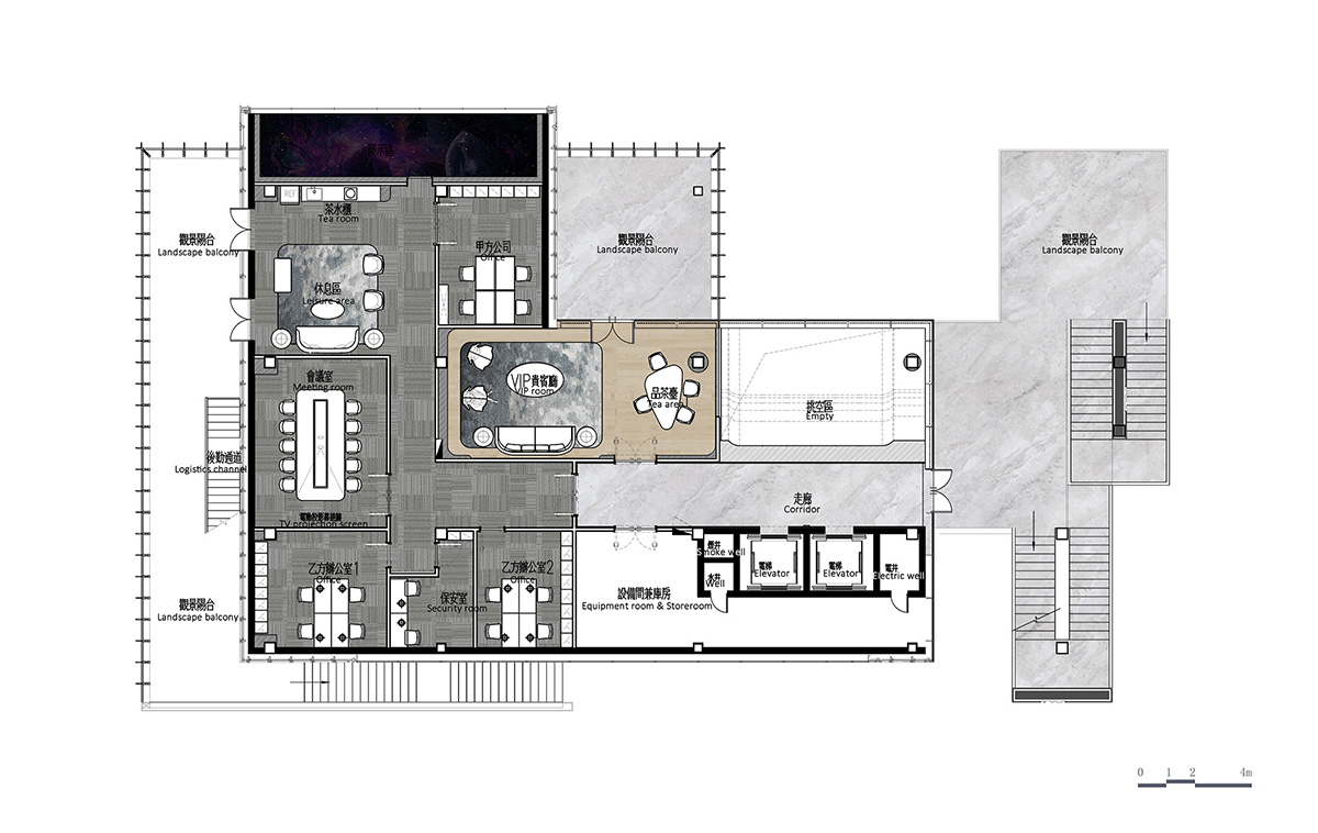 T.K. Chu Design completes Sales Center of Poly F.S. Skyline Garden in Guangzhou, China
