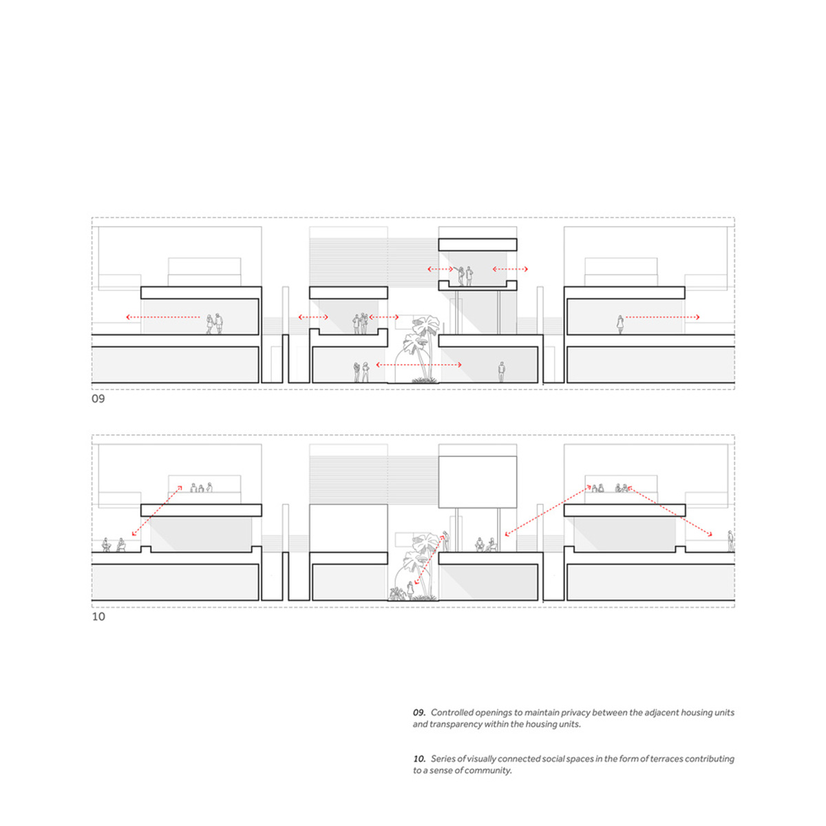 Ternion Villas by Studio Toggle reinterrogate opposing ideas of 