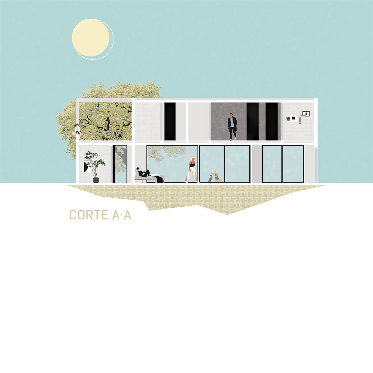 Pinasco/Pinasco Arquitectos completes concrete House 354 in Córdoba, Argentina