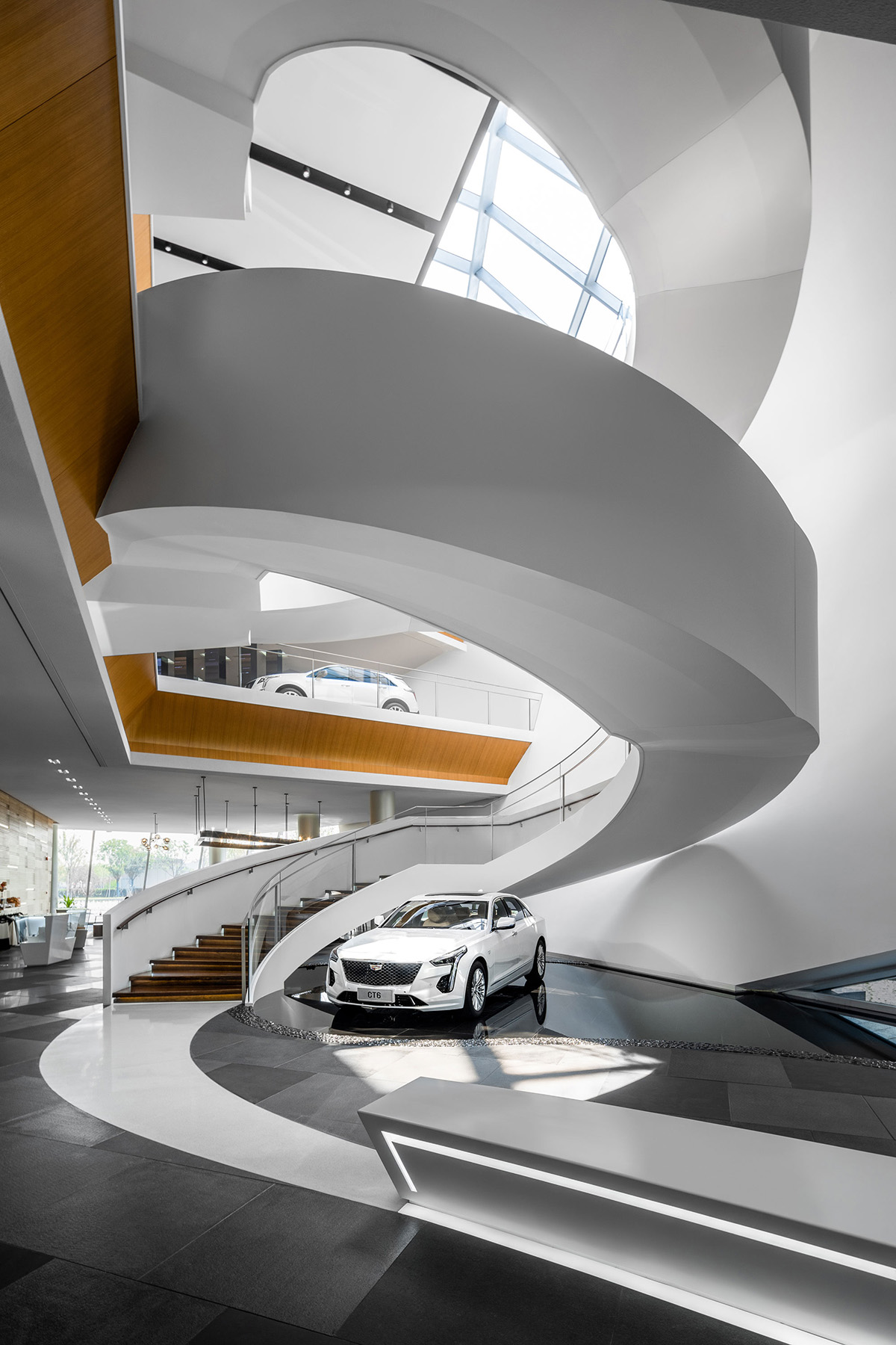 Gensler redefines Cadillac House in Shanghai with a sleek silhouette and magnetic personality