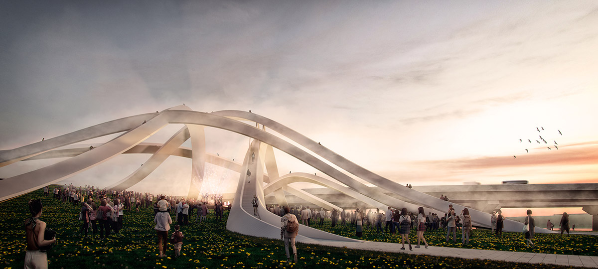 MVRDV wins competition to redevelop Seoul’s Tancheon Waterfront with 