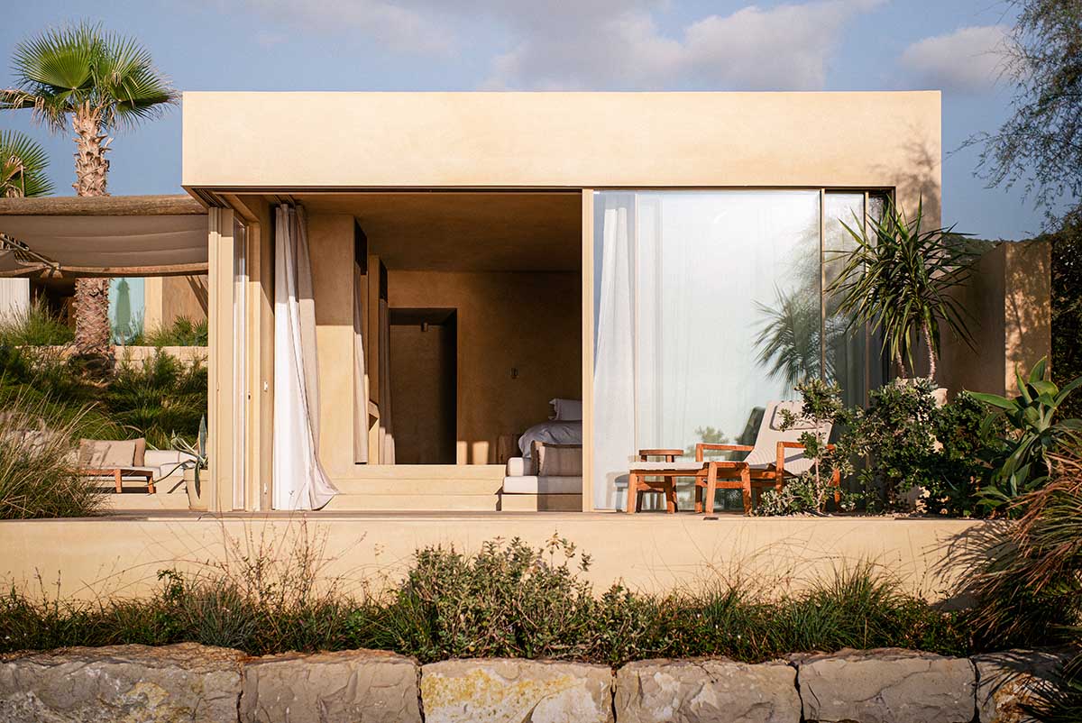 Carl Gerges Architects built this boutique hotel and resort as
