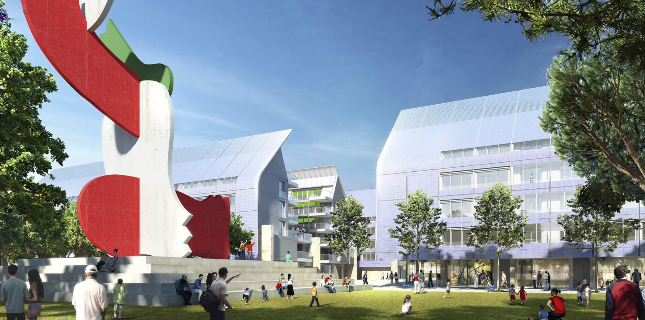 Construction work continues on Renzo Piano Building Workshop's Prata Housing Complex in Lisbon