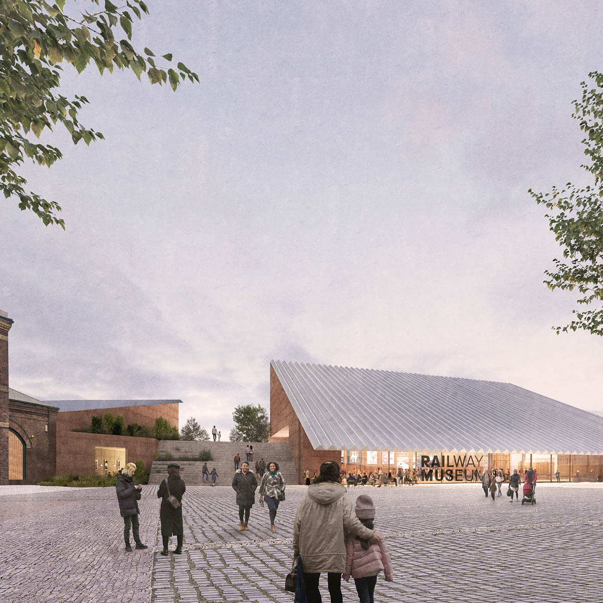 Design Concepts Revealed for National Railway Museum's Central Hall