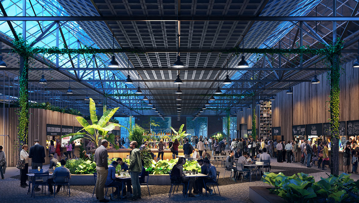Mecanoo wins competition to design Cartesiusdriehoek Blue District in Utrecht