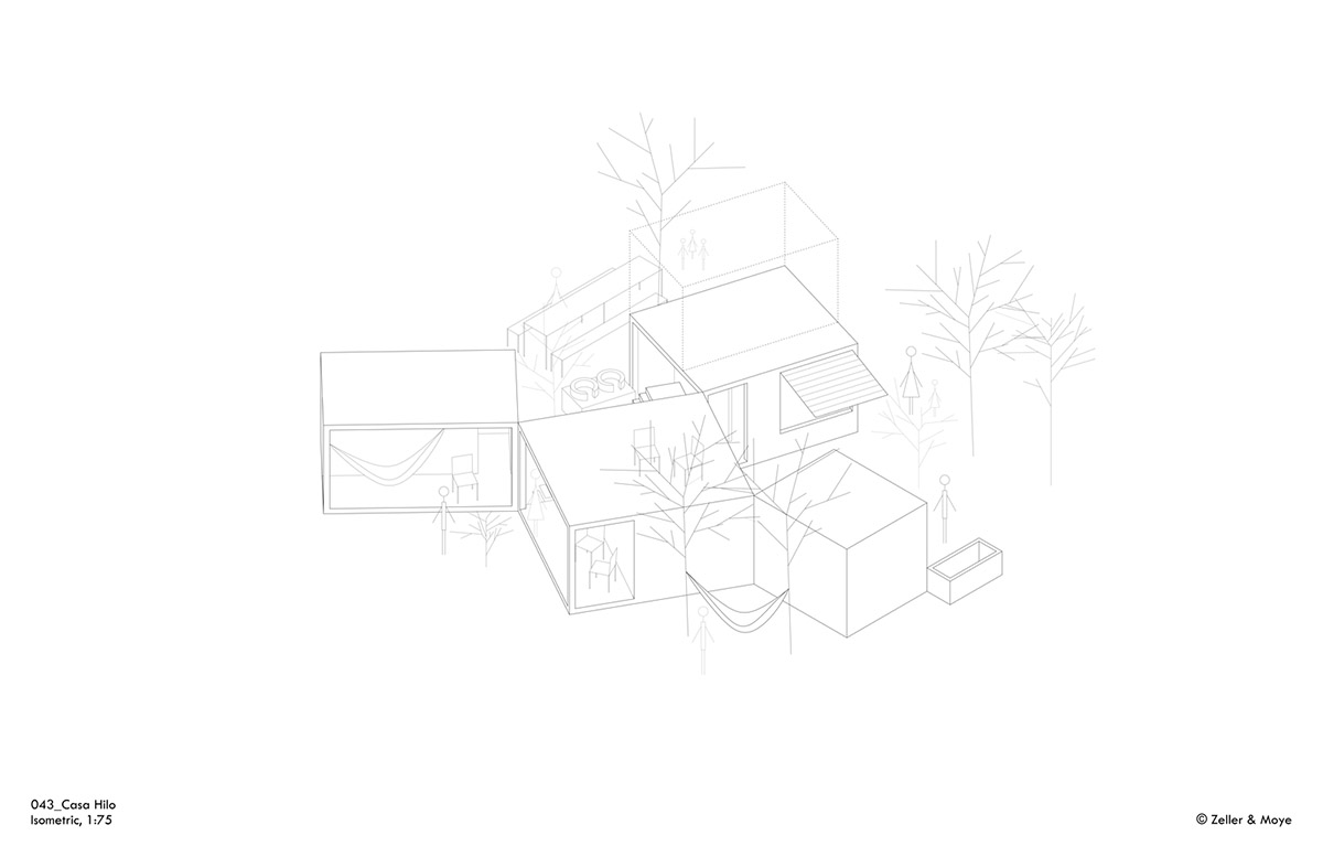 Zeller & Moye's rural housing modules allow for different configurations and flexibility in Mexico