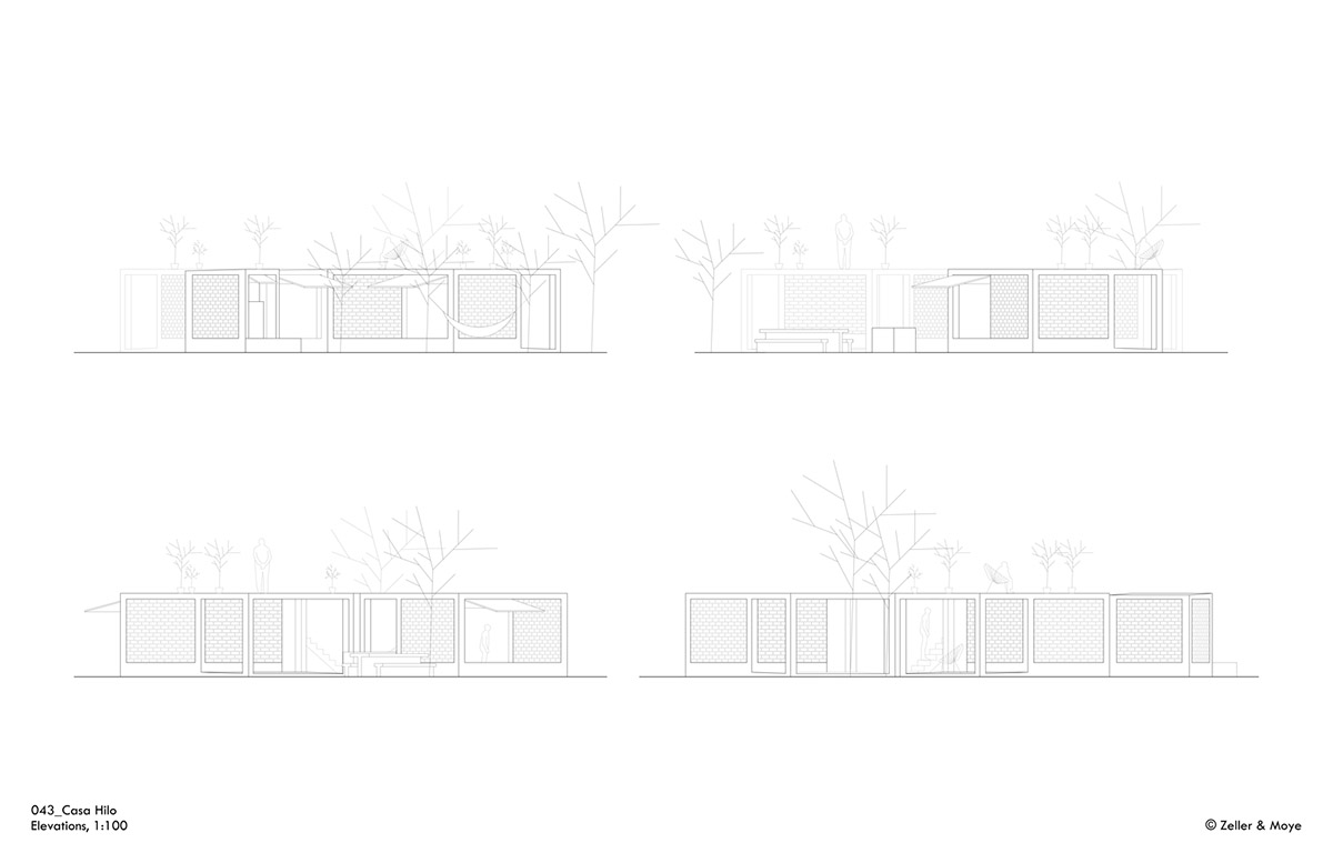 Zeller & Moye's rural housing modules allow for different configurations and flexibility in Mexico