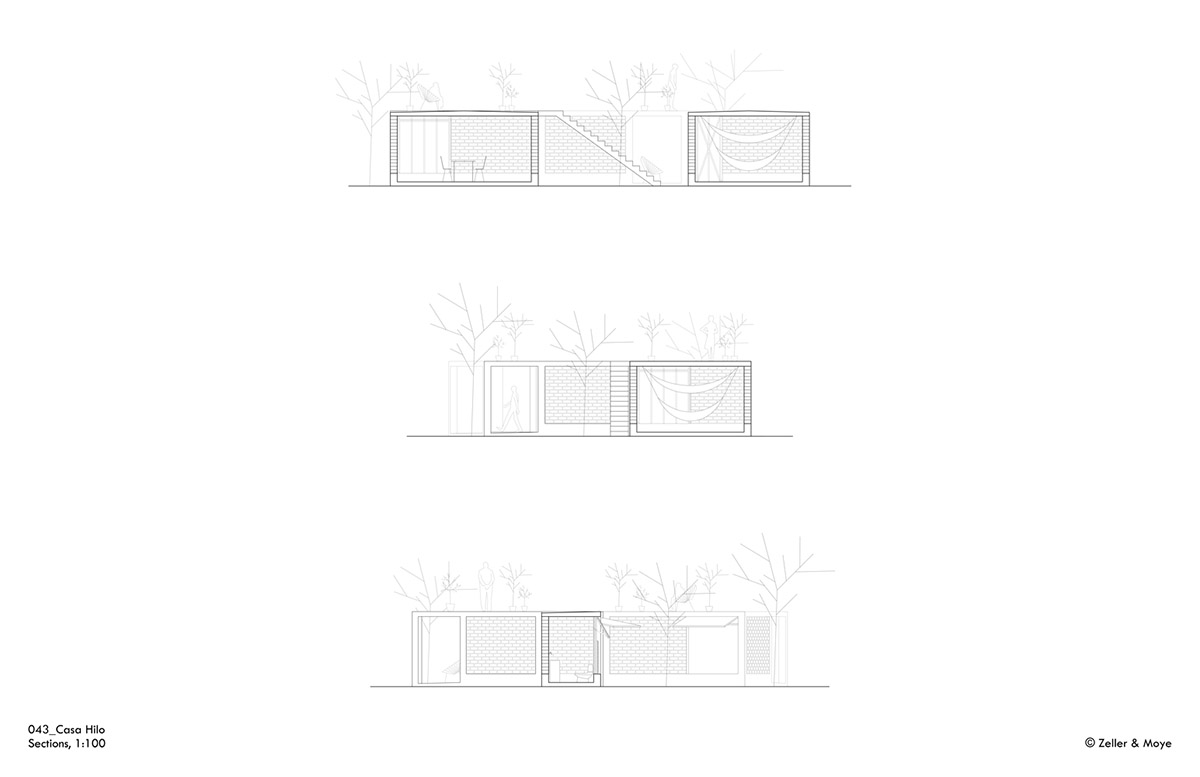 Zeller & Moye's rural housing modules allow for different configurations and flexibility in Mexico
