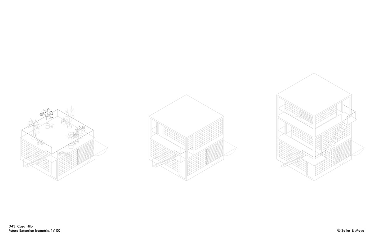 Zeller & Moye's rural housing modules allow for different configurations and flexibility in Mexico