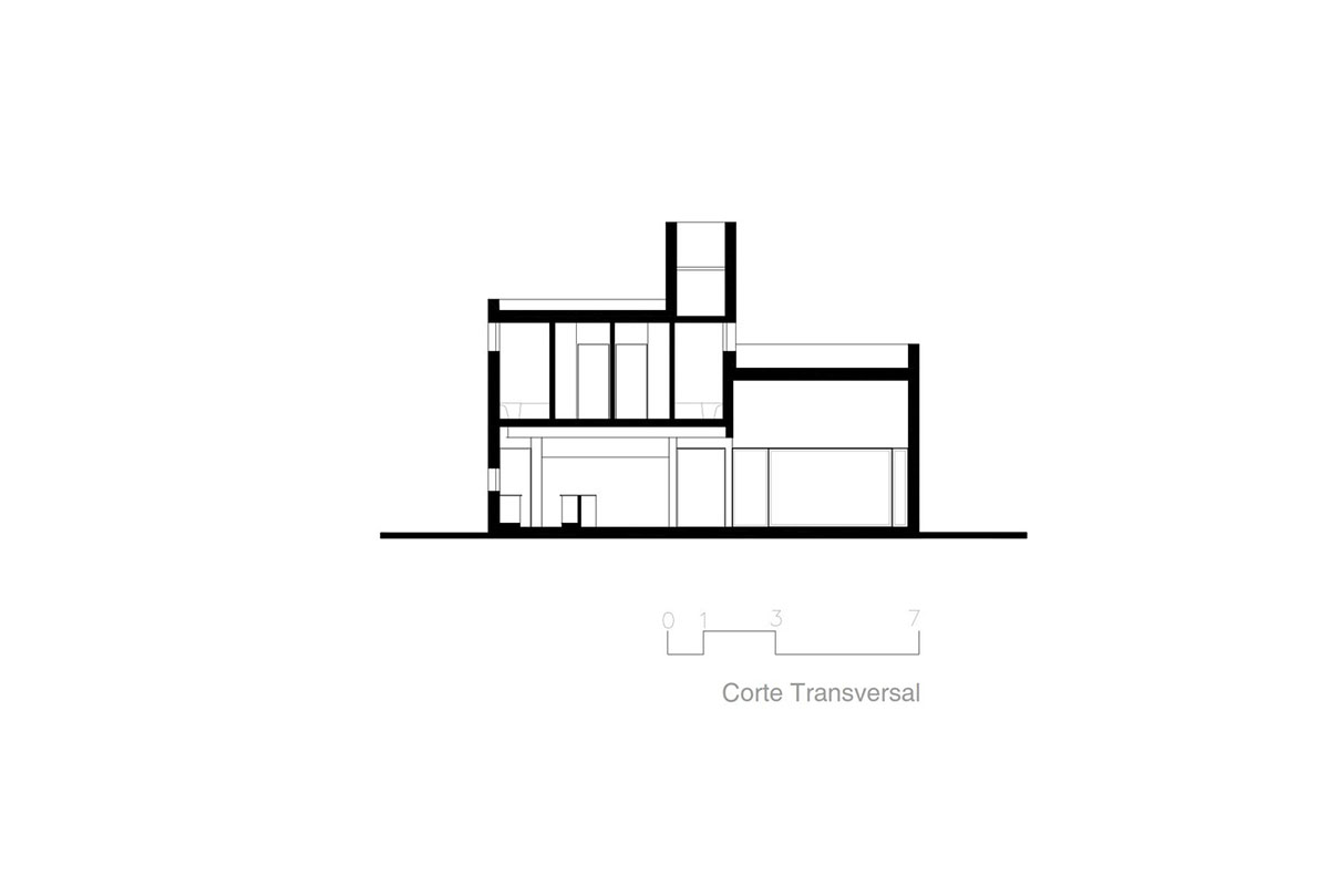 Nicolás Campodonico completes Argentinean family house with pure all-white colour masonry volumes