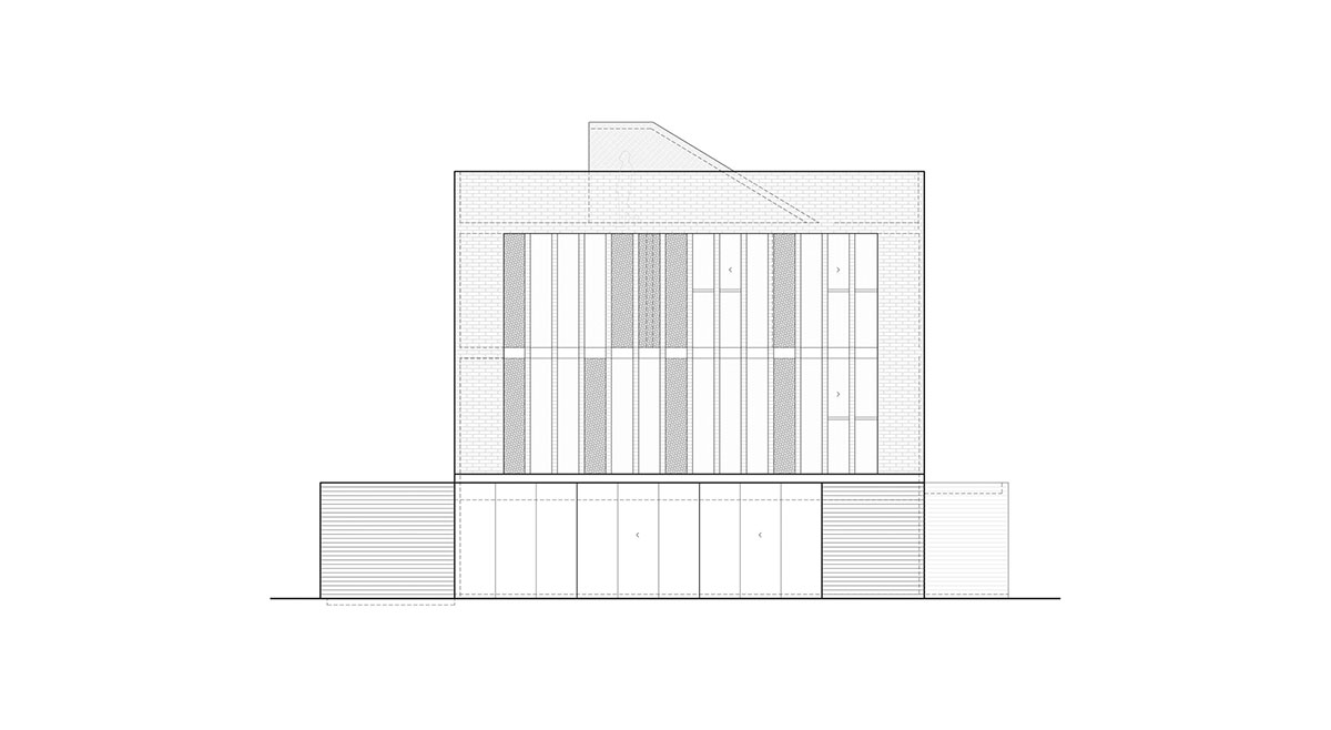 S-AR creates industrial feeling for this house with dark facade in Nuevo León, México