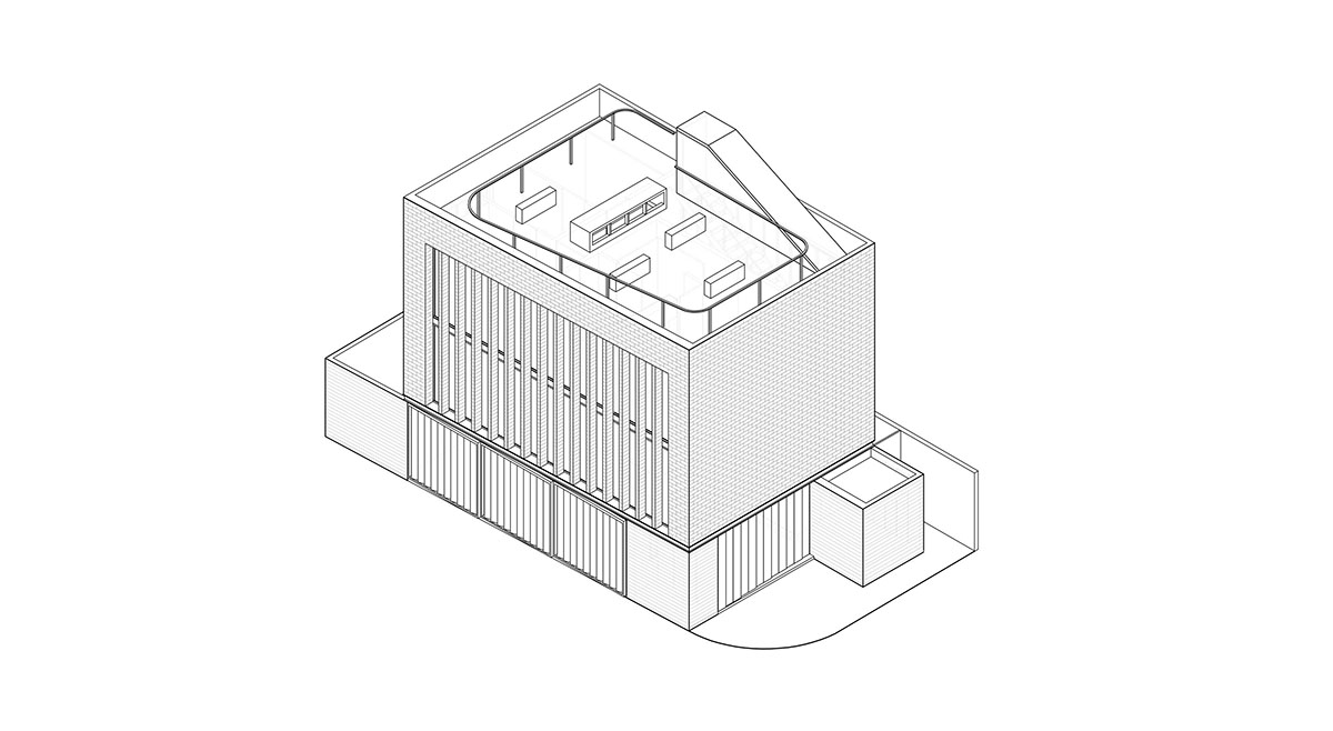S-AR creates industrial feeling for this house with dark facade in Nuevo León, México
