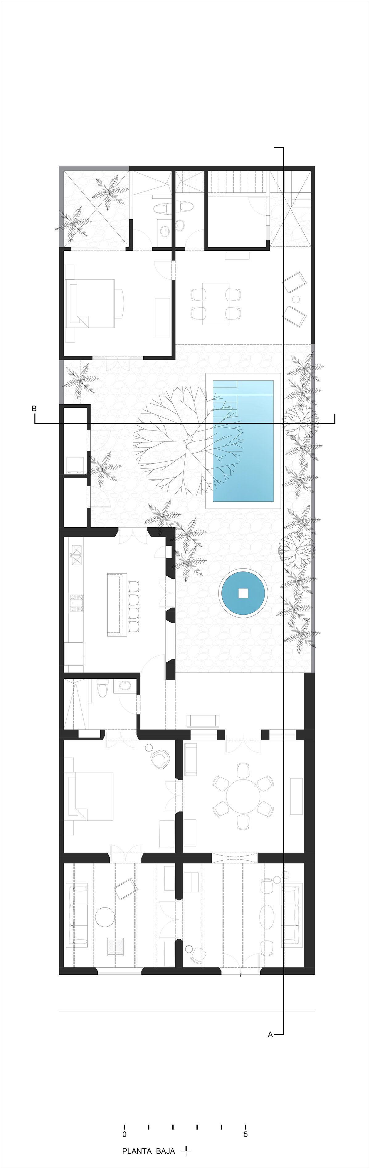 Workshop, Diseño y Construcción combines historic elements with Mexican pink in Casa Maca 