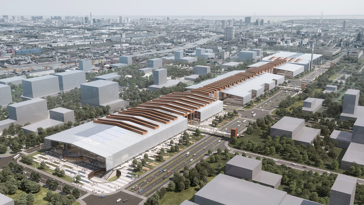 gmp converts disused stainless steel factory turned into art academy in Shanghai