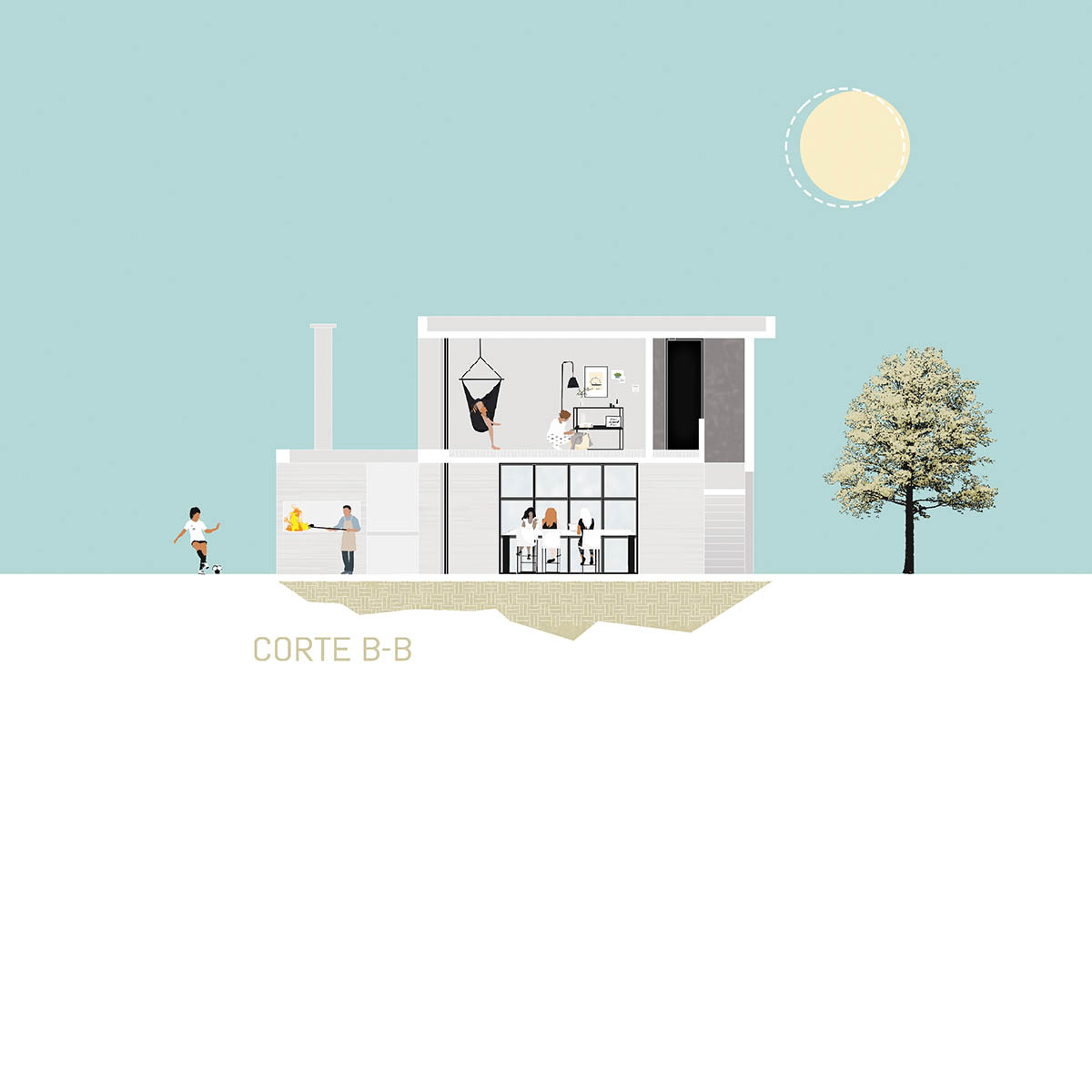 Pinasco/Pinasco Arquitectos completes concrete House 354 in Córdoba, Argentina
