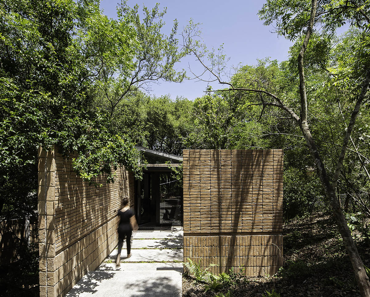 WEYES Estudio built single family house divided into four pavilions blended with the forest in Mexico