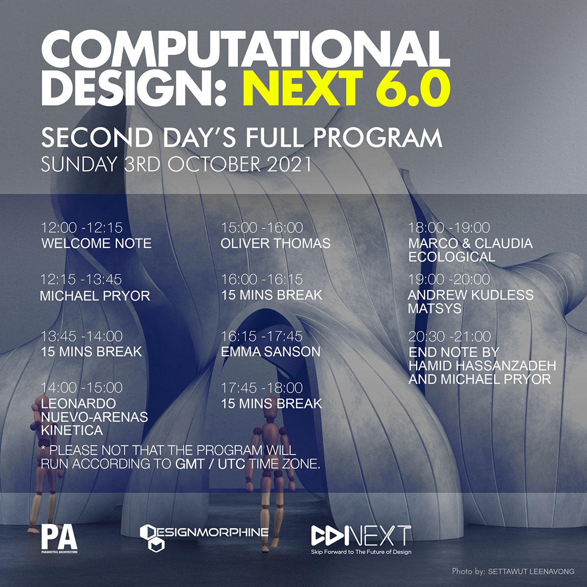 Computational Design: NEXT 6.0 Online Conference will be held on 2-3 October 2021