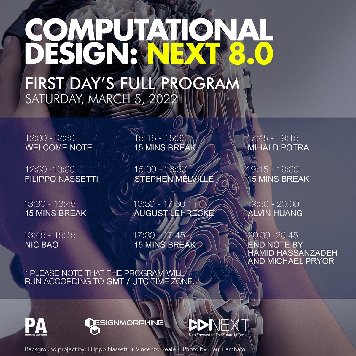 Computational Design: NEXT 8.0 virtual conference will be held on March 5-6, 2022