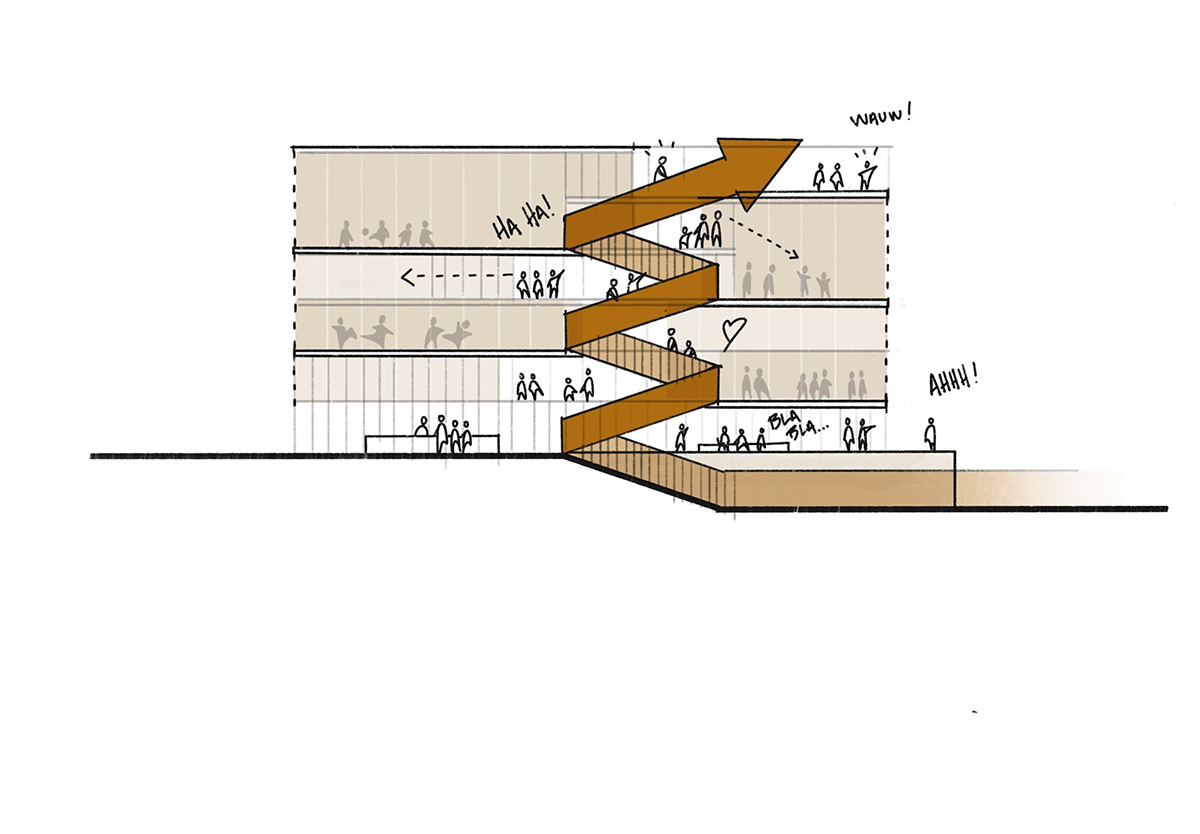 Henning Larsen wins design competition for a new public swimming and sports center in Gothenburg